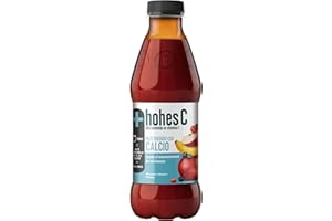 Hohes C Calcio y Vitamina C - Zumo de Manzana, Aronia, Acerola, Limón y Zanahoria Negra - Zumo 100% natural 1L