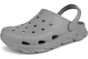 Scecocrs Gartenclogs Herren Gartenschuhe Damen - Sommer Hausschuhe für Strand Pool Garten Leichte Wasserschuhe Gummischuhe