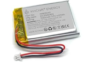 Akumulator Litowo Polimerowy innCraft Energy 1100mAh 3.7V, 40x30x9 Model 903040 2P Molex 51021-020 1.25mm konektor