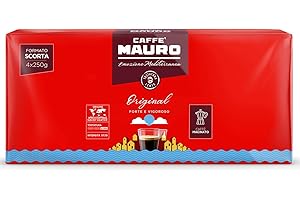CAFFE MAURO TORREFAZIONE Caffè Mauro miscela Original - Caffè macinato per Moka - Intensità 10/10-4 confezioni da 250g