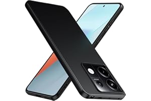 TesRank Funda para Xiaomi Redmi Note 13 Pro 5G (no para 4G)/ Poco X6 5G Case Ultrafina, Carcasa Suave TPU Case Silicona Redmi Note 13 Pro 5G [Anti Huella] [Resistente Arañazos] [Ultraligero]-Negro