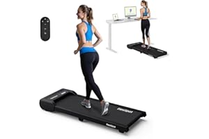 FlexiSpot GP Cintas de Correr, Cinta de Andar Eléctrica, Pantalla LED, Mando a Distancia Inalámbrico, Antideslizante y Amortiguación de Impactos, Lubricante