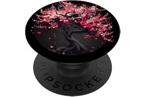 ART JAPONAIS I GEISHA & SAMURAI I FEMMES HOMMES Fleur de cerisier I japonais arte I cherry blossom PopSockets PopGrip Interchangeable