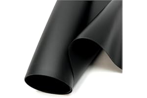 ‎SIKA SIKA Premium PVC Teichfolie schwarz (PVC Stärke 0,5 mm, 6 m x 5 m) - Verschiedene Stärken & Größen/PVC Folie schwarz auch geeignet als Hochbeet Folie wasserdicht