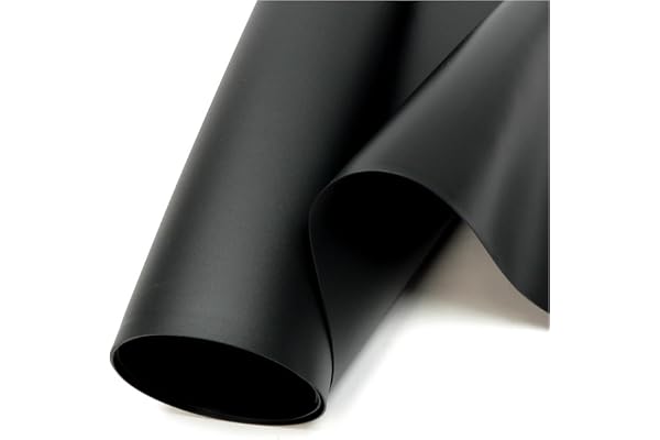 Sika Bâche en PVC de qualité supérieure pour bassin (de 2 m² à 80 m²) - Épaisseur 0,5 mm/1,0 mm/1,5 mm - Produit fabriqué en Allemagne - Noir
