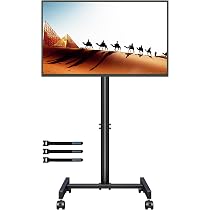 Support Tv Roulette BONTEC s Pour Téléviseurs Incurvés Plats De 13-42 Pouces Jusqu'à 20 Kg, Chariot TV Mobile Réglable En Hauteur, Max VESA 200x200mm Pour La Salle De Réunion Et La Maison Support Tv Roulette BONTEC s Pour Téléviseurs Incurvés Plats De 13-42 Pouces Jusqu'à 20 Kg, Chariot TV Mobile Réglable En Hauteur, Max VESA 200x200mm Pour La Salle De Réunion Et La Maison