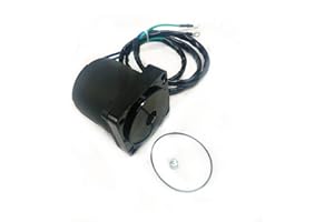 OMGPARTS 64E-43880-00,68V-43880-00 Power Tilt/Trim Motor For Yamaha 115-130-150-175-200-225 HP Outboard 12 Volt 64E-43880-01,68V-43880-01,64E-43880-02,68V-43880-02 With O-Ring Terminal Ends 1997-2014