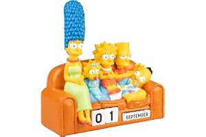 Grupo Erik Perpetual Calendar - The Simpsons Gifts | Desk Calendar, Home Office Desk Accessories, Home Decor Accessories