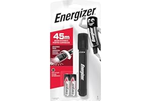 Energizer Lampe Torche LED X-Focus, Lampe de Poche avec Mise au Point, Fine et Légère, Piles Incluses