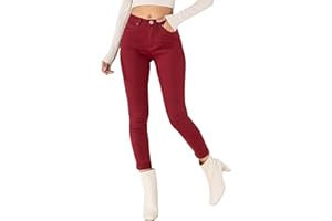 Nina Carter P056 Jeans da donna Skinny Fit Jeans a vita alta
