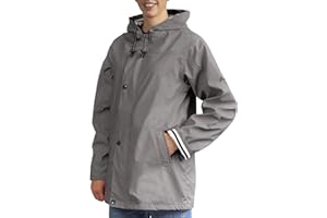 Breizh Ocean - Ciré Armor Femme, Manteau imperméable Mixte, Doublure à Rayures de Style marinière - du XS au 4XL