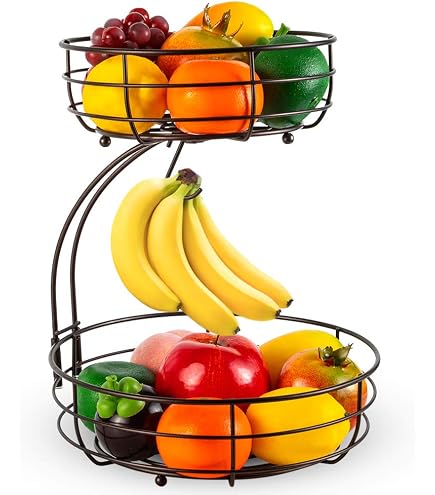 Amaca per frutta e verdura in macramè, cesto di frutta appeso, amaca sottopensile, salvaspazio per il bancone della cucina, contenitore da cucina in stile boho, regalo per la mamma - Italia