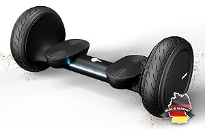‎WHEELHEELS Wheelheels Balance Scooter, Hoverboard 'Offroad Alpha' - 10" Luftreifen, Wasserdicht, Aluminiumkarosserie