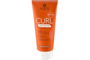 A ALAMA Professional Alama Professional Curl, Fluido Modellante per Capelli Ricci Definiti, Corposi ed Elastici, Anti Crespo e Idratazione a Lunga Durata, 200 ml