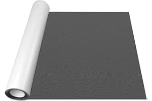 SZYCKJGS Simili Cuir Autocollant 60x150cm, Patch Cuir Auto-AdhéSif RéNovation Gris, Cuir Autocollant pour RéParation Canapé pour CanapéS, SièGes De Voiture, SièGe,Bricolage Artisanat