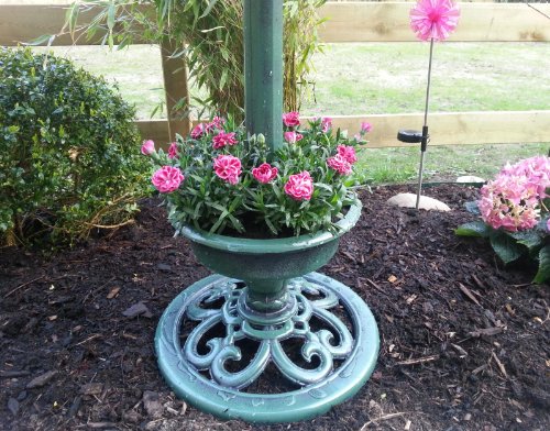 110cm Outdoor Vogel Brunnen Tränke hotel solar licht LED ArtNr. 29177 - 5