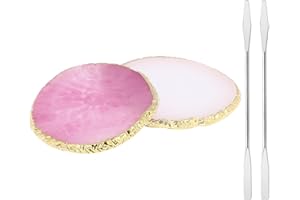 Tucnoeu 4pcs Harz Mischpalette für Nailart Maniküre Gemalt Palette mit Spatel Nail Art Palette Set Nagel Zubehör Kosmetik Mischwerkzeuge