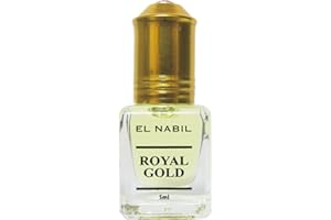 PARFUMS EL NABIL Royal Gold – Duft: Unisex – Duft-Extrakt ohne Alkohol – El Nabil – 5 ml