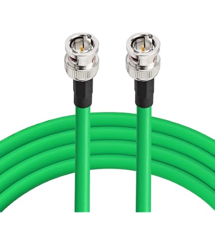12G 4K UHD SDI BNC RG59 Cable - Belden 4505R - Red (10ft