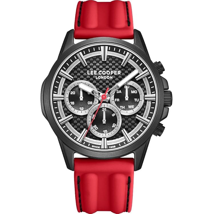 LEE COOPER Men Multi Function Dark Green Dial Watch - LC08048.077