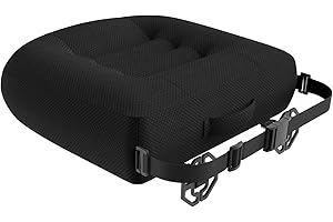 WYJHNLBEDC Poduszka na siedzisko samochodowe, poduszka na siedzisko, 40 x 40, ergonomiczna, ortopedyczna poduszka do siedzenia na stół jadalny, krzesła biurowe, wózki inwalidzkie, krzesła ogrodowe, sofę, oparcie