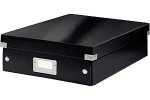 Leitz Organiser Box, Click and Store Range 60580095 - Medium, Black