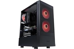 BREUNOR NOBLE CHOICE BREUNOR UBBE - Ordinateur de Bureau Gaming Ryzen 5 7600 6 cœurs jusqu'à 5,10 GHz, RTX 4070 Super 12Go, RAM 32Go DDR5 6000MHz, SSD NVMe 1000Go, Dissipateur d'air pour CPU, Windows 11 Pro, Pc Gamer