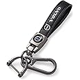 Naturwick Key Chain Compatible with Car, SUV, Auto, Unisex Keyring for Car Accessories, Black