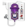 Tech-lobby (1L INSTANT WATER PORTABLE HEATER GEYSER SHOCK PROOF PLASTIC BODY WITH Auto Short HIGH VOLTAGE PROTECTION MCB BULID IN AND INSTALLATION KIT (MULTI-COLOUR).