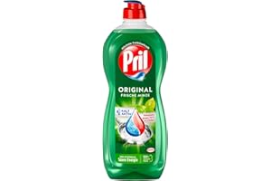 Pril Original Frische Minze, Handgeschirrspülmittel mit höchster Fettlösekraft, für sauberes Geschirr auch in kaltem Wasser, frischer Minzduft, 675 ml(1er Pack)