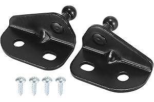 X AUTOHAUX 1 Set Car Ball Studs Mounting Bracket for Gas Strut Shock 47x43x24mm