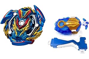 Hozuumo Toupie Turbo Combinaison, avec Metal Fusion Lanceur, Jouets Classiques Enfants Cadeau 46