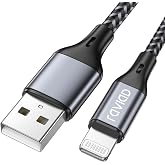 RAVIAD Cable Cargador iPhone 1.2M MFi Certificado Cable iPhone Carga R&aacute;pida | Nylon Trenzado Cable Lightning Compatible con i