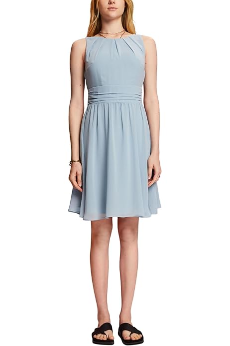 esprit abendkleid grün