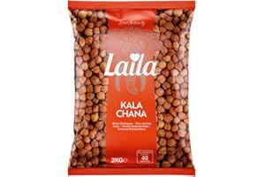 Laila Kala Chana 2 kg (Pack of 1)