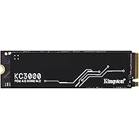 Kingston 1024 GB KC3000 PCIe 4.0 NVMe M.2 SSD - Storage ad alte prestazioni per PC desktop e laptop -SKC3000S/1024G