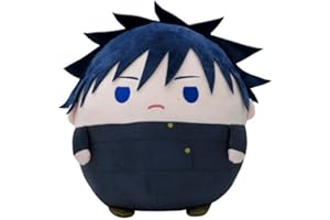 JUNZIWING 30cm Jujutsu Kaisen Plush Toys, Anime Figure Stuffed Plushie Doll, Girls Fushiguro Megumi