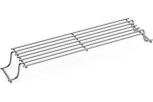 GARDENZ 69866 46,8cm Grille chauffante pour Weber Spirit 200 Spirit E210 E220 S210 S220 (avec Boutons de brûleur Avant, 2013-2016), Acier Inoxydable Pièces de Rechange Grille de réchaud