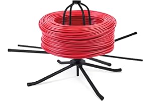 lesolar Underfloor Heating Pipe Decoiler, Pipe Reel Dispenser for Underfloor Heating Pipe, Cable Decoiler Pipe Decoiler for Pert Pex Pe Underfloor Heating Pipes (Bearing 175kg)