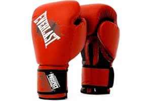 EVERLAST Prospect - Guantes de Boxeo para niños, Color Rojo y Negro, 8 oz