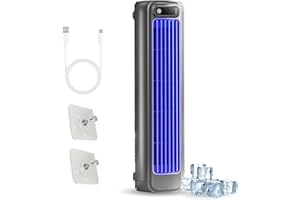 KNUBBUF Solymall Ace Enfriador, Medilife Ace Enfriador, Aire Acondicionado Portatil Mini, Enfriador De Aire, Enfriado De Air PortáTil, Para Oficina, Dormitorio, Cocina (Azul)