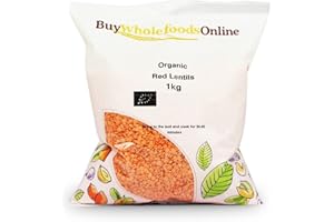 Organic Red Lentils 1kg (BWFO)