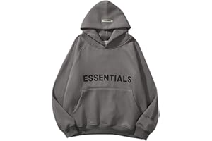 NQYIOS Men's and Women's Letter Fleece Sweater Hoodie Unisex Hip-Hop Pullover Warm and Comfortable Fashion Sweater Casual Drawstring Hoody Top Comfy Cozy Hooded Sweatshirt for Casual Work Wear