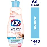 ABC DETERGENT Parfumia Sensitive 60 Washing Laundry Softener for Babies (1 x 1440 mL)