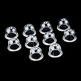 LOVIVER 10x Kraftstoffpumpe Vergaser Primer Birne Pumpe für Kettensäge Motorsägen Blowers Trimmer Freischneider 20mm