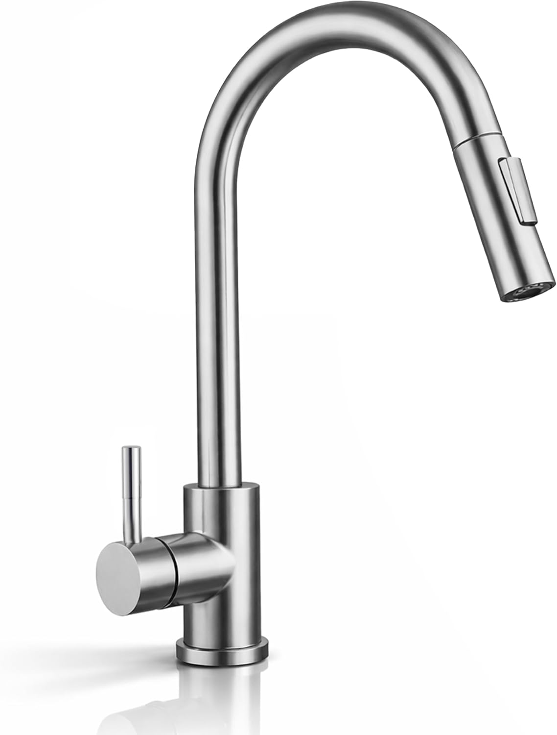 Grifo Cocina Extraible 360° Acero Inoxidable 304 – 2 Modos de Rociador, Manguera Extensible, Instalación Fácil, Compatible Estándar, Agua Fría y Caliente – Grifos Cocina Fregadero Moderno