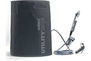 Colapz 12V Portable Shower for Camping - Includes 9 Gallon Water Shower Bag - Perfect Van Life RV Camping Accessories - Rechargeable Electric Camping Showers - Outdoor Shower Kit