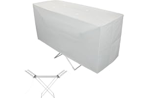 Delixike Heated Clothes Airer Drying Cover, Heavy Duty Electric Clothes Dryer Cover Helps to Speed Up Drying and Save Winter Bill.