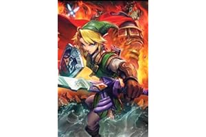 DVBQQWE Kit de peinture diamant pour adultes Legend of Zelda - Peinture 5D avec diamants - Kit de peinture par numéro avec strass et strass - 30,5 x 40,6 cm