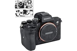 KIWIFOTOS Anti-Kratzer Kamera Skin Aufkleber Body Wrap Protector für Sony a7R IV - 3M Aufkleber Schutzfolie DSLR Kamera Decals Cover Shield